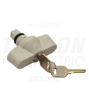 Incuietoare de siguranta pentru cutii TME TME-ZM 180°, key removable in both positions