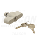 Incuietoare de siguranta pentru cutii TME TME-ZM 180°, key removable in both positions