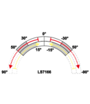 Limitator cursa cu arc si tija LS7166 1×CO, 2A/230V AC, 86mm, IP40