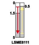 Limitator de cursa cu tampon conic LSME8111 1×NO+1×NC, 5A/250V AC, IP65