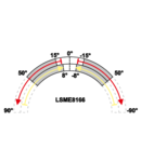 Limitator de cursa arc+tija (otel+material plastic) LSME8166 1×NO+1×NC, 5A/250V AC, 95mm, IP65