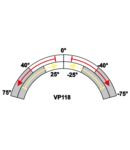 Limitator de cursa cu brat balansier VP118 1×NO+1×NC, 6A/230V AC, 28mm, IP65