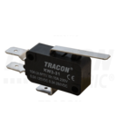 Micro intrerupator cu tija si arc KW3-31 1×CO 10(3)A/230V, 28mm, 6,3x0,8 mm, IP00