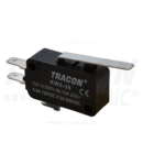 Micro intrerupator cu tija si arc KW3-35 1×CO 10(3)A/230V, 28mm, 4,8x0,8 mm, IP00