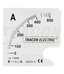 Cadran pentru aparatul de baza ACAM96-5 SCALE-AC96-30/5A 0 - 30 (60) A