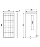 Panou fotovoltaic policristalin SPP-245 245 W, 15 %