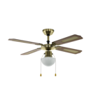 Lampa cu ventilator TIGGANO aged brass 220-240V, 50Hz