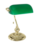 Lampa de masa BANKER brass 220-240V,50/60Hz IP20