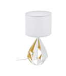 Lampa de masa CARLTON 5 alb, honey gold 220-240V,50/60Hz