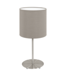 Lampa de masa PASTERI satin nickel 220-240V,50/60Hz IP20