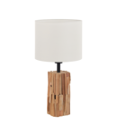 Lampa de masa PORTISHEAD natural, negru 220-240V,50/60Hz