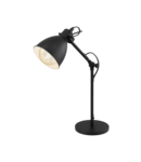 Lampa de masa PRIDDY negru, alb 220-240V,50/60Hz IP20