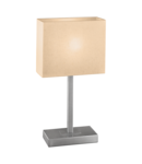 Lampa de masa PUEBLO 1 satin nickel 220-240V,50/60Hz IP20