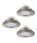 Lampa incastrata PINEDA 3000K alb cald 220-230V,50/60Hz IP20, IP44