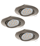 Lampa incastrata TEDO 3000K alb cald 220-240V,50/60Hz IP20