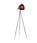 Lampa pardoseala CHESTER negru, copper 220-240V,50/60Hz IP20