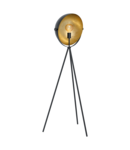 Lampa pardoseala DARNIUS negru, gold 220-240V,50/60Hz