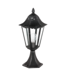 Lampa pardoseala NAVEDO negru, silver-patina 220-240V,50/60Hz IP44