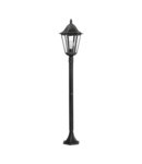 Lampa pardoseala NAVEDO negru, silver-patina 220-240V,50/60Hz IP44