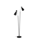 Lampa pardoseala SARDINARA negru, chrome 220-240V,50/60Hz