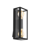 Lampa perete ALAMONTE 1 negru 220-240V,50/60Hz IP44