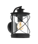 Lampa perete HILBURN negru 220-240V,50/60Hz IP44