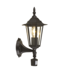 Lampa perete LATERNA 4 negru 220-240V,50/60Hz IP44