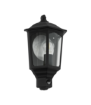 Lampa perete MANERBIO negru 220-240V,50/60Hz IP44