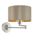 Lampa perete MASERLO satin nickel 220-240V,50/60Hz IP20