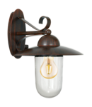 Lampa perete MILTON antique-brown 220-240V,50/60Hz IP44