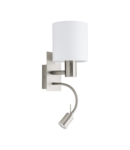 Lampa perete PASTERI satin nickel 220-240V,50/60Hz