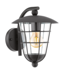 Lampa perete PULFERO negru 220-240V,50/60Hz IP44