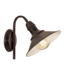 Lampa perete STOCKBURY antique-brown, beige 220-240V,50/60Hz IP20