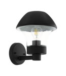 Lampa perete VERLUCCA negru 220-240V,50/60Hz IP44