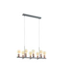 Lampa suspendata ADRI 1 grey, rose gold 220-240V,50/60Hz