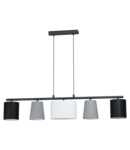 Lampa suspendata ALMEIDA 1 negru 220-240V,50/60Hz