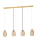 Lampa suspendata ALOBRASE brushed brass 220-240V,50/60Hz