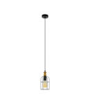 Lampa suspendata BAMPTON brown 220-240V,50/60Hz