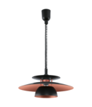 Lampa suspendata BRENDA negru 220-240V,50/60Hz IP20