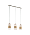 Lampa suspendata BURNHAM satin nickel 220-240V,50/60Hz