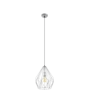 Lampa suspendata CARLTON silver 220-240V,50/60Hz