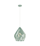 Lampa suspendata CARLTON-P pastel light green 220-240V,50/60Hz