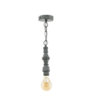 Lampa suspendata CHEPSTOW silver-antique 220-240V,50/60Hz