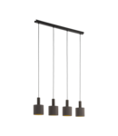 Lampa suspendata CONCESSA 1 dark brown 220-240V,50/60Hz