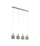 Lampa suspendata CONCESSA 2 satin nickel 220-240V,50/60Hz