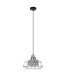 Lampa suspendata CONSETT negru, grey 220-240V,50/60Hz IP20