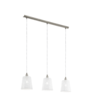 Lampa suspendata HAMBLETON satin nickel 220-240V,50/60Hz