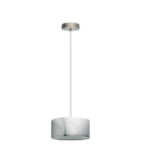 Lampa suspendata LEAMINGTON 1 satin nickel, chrome 220-240V,50/60Hz