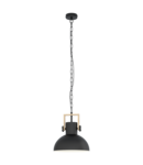 Lampa suspendata LUBENHAM negru, brown 220-240V,50/60Hz