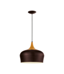 Lampa suspendata OBREGON brown, creme, oak 220-240V,50/60Hz